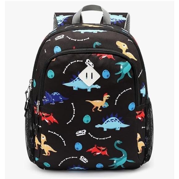 Kids Dinosaur Backpack – 15” Preschool Book Bag for Little Boys NWT - Picture 2 of 8